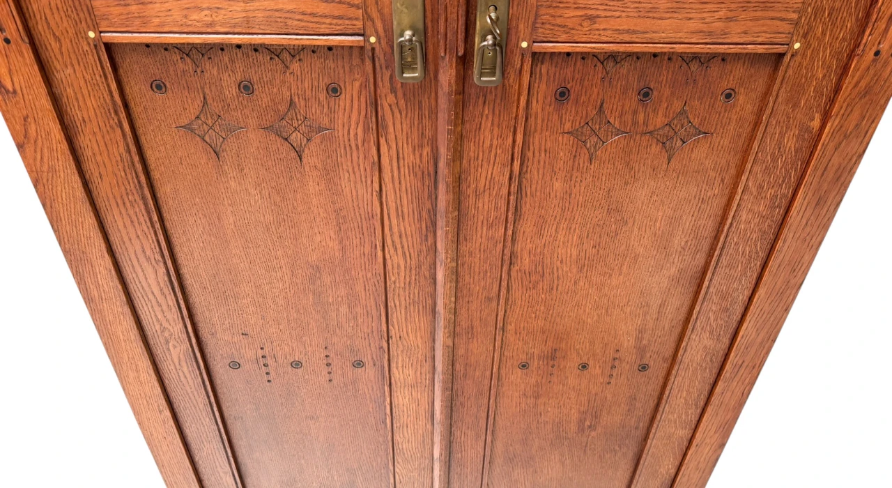 Arts & Crafts Armoire or Bookcase In the style of Architect Lauweriks, 1890s